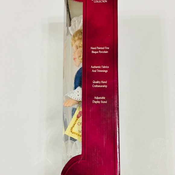 Vintage Donnatella De Roma Genuine Fine Bisque Porcelain Doll - Picture 3 of 5